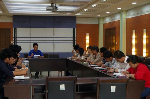 学生会干部代表发言